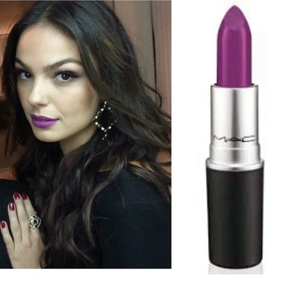 Last One! NIB MAC Matte Lipstick HEROINE Iipstick - Picture 3 of 9